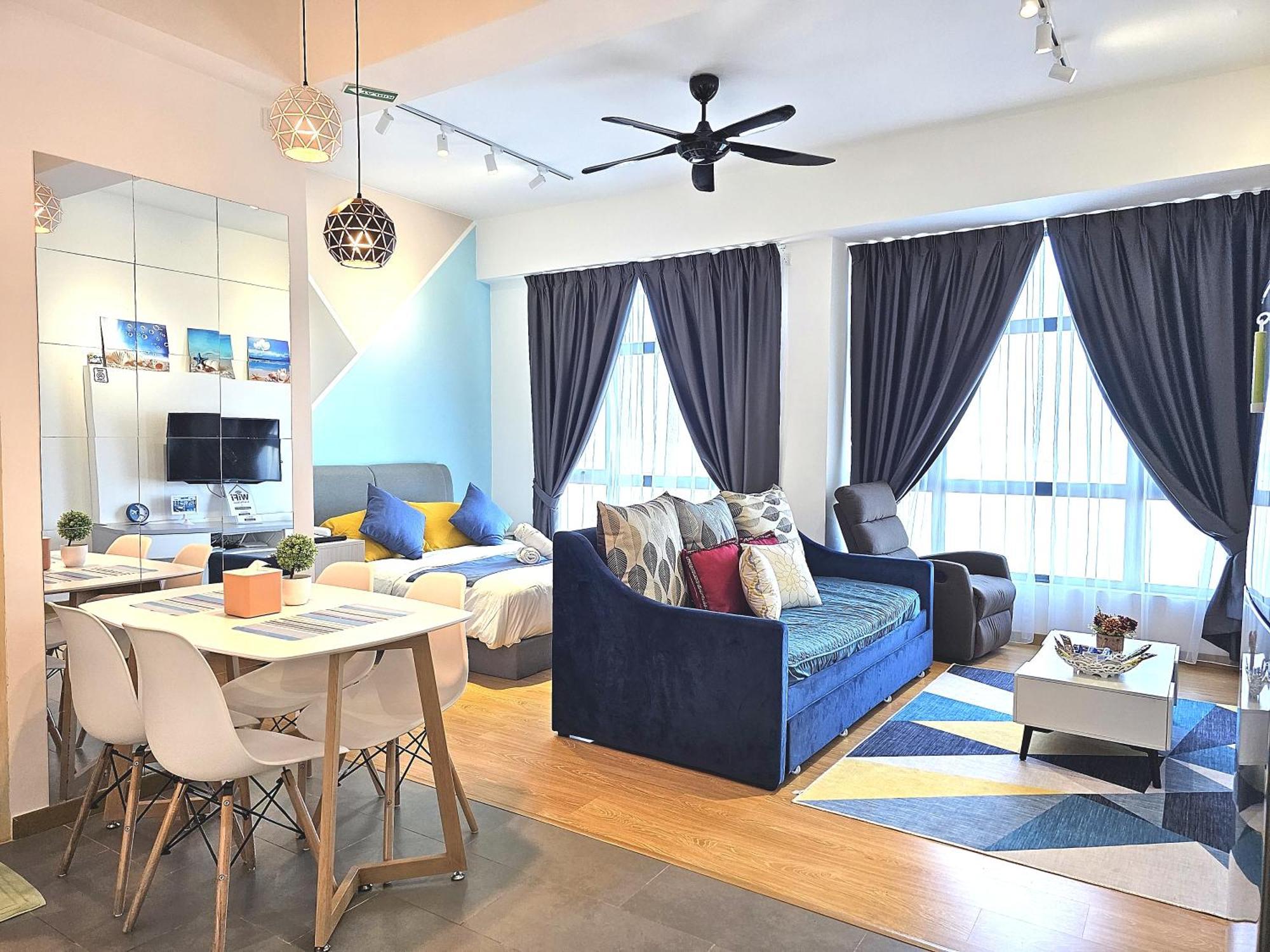 Comfy Imperium Residence Kuantan Studio Seaview Dış mekan fotoğraf